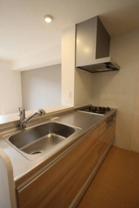 3口コンロで気分ノリノリ。