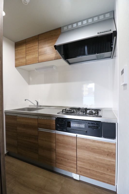 お料理捗る3口コンロ付き