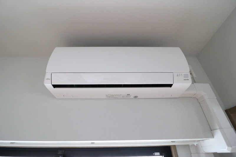 リビングにエアコン1基ついてます