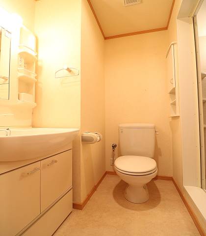 脱衣所もあります。