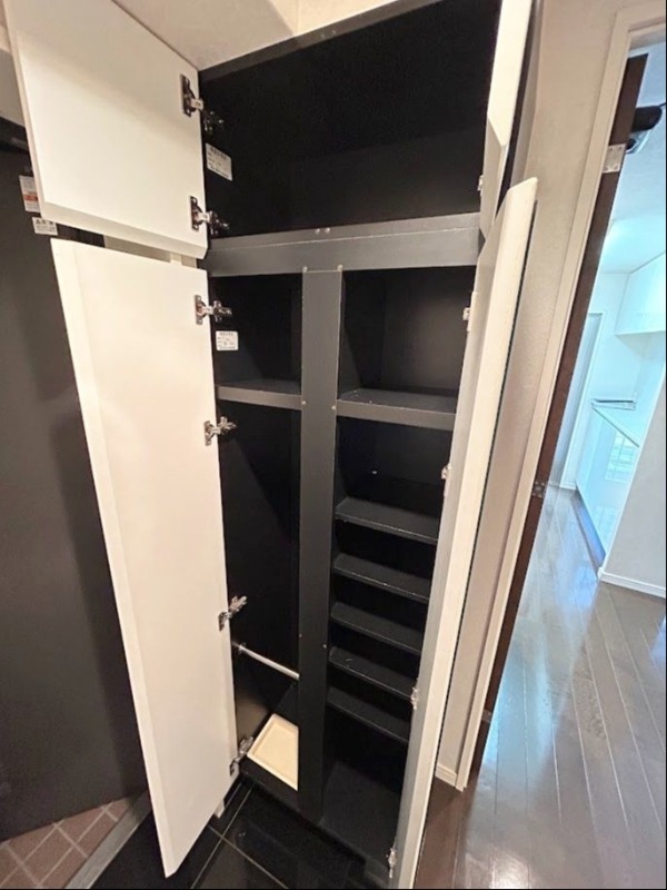 シューズボックスも完備。