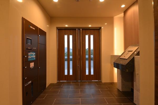 モニターホンで突然の来客にも安心ですね