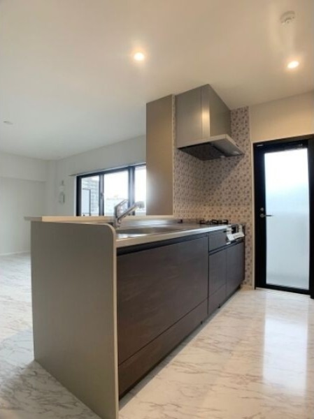 開放感のあるキッチンです