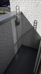 洗濯物はこちらで。