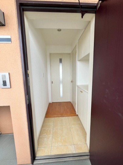 開放感のある玄関ですね