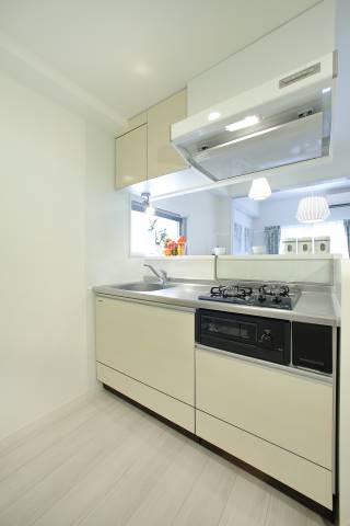 システムキッチンでお料理がはかどります