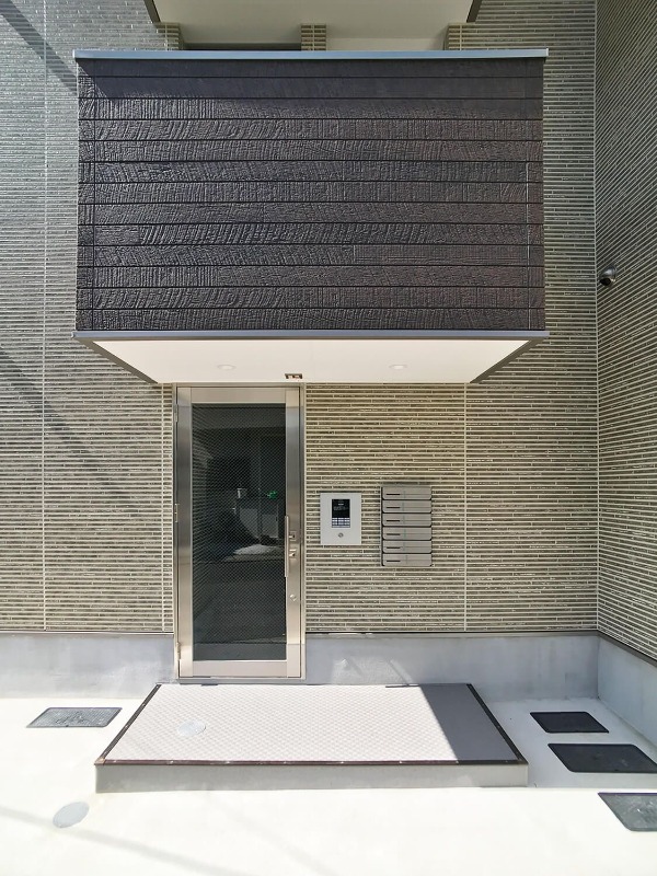 オートロック付きで安心です