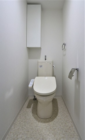 温水洗浄便座付きです