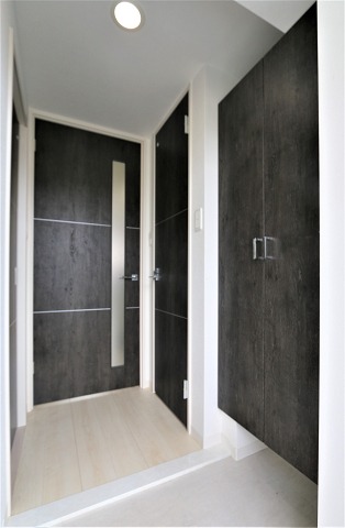 開放感のある玄関ですね