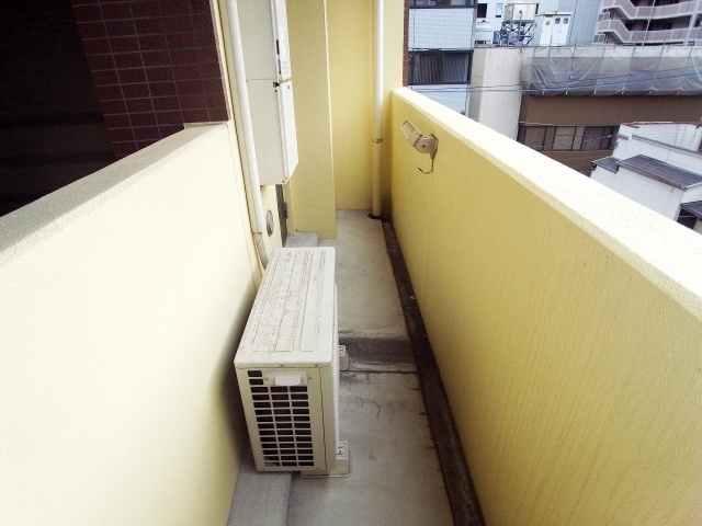 日当たり良好なバルコニーです