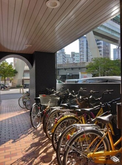 屋根付き駐輪スペース