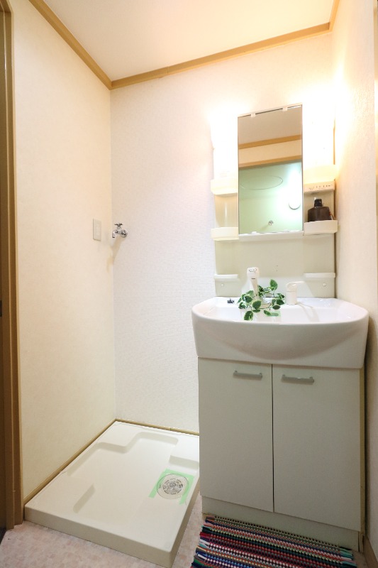 朝の支度はこちらです。