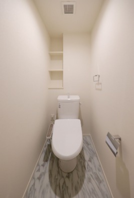 温水洗浄便座付きです