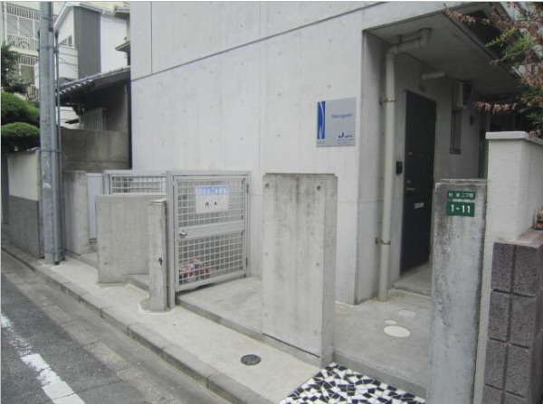 キレイにされてあるエントランスです