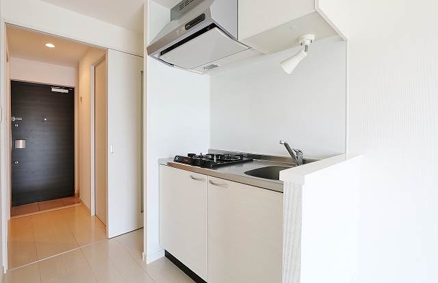 システムキッチンで料理も楽しくなります