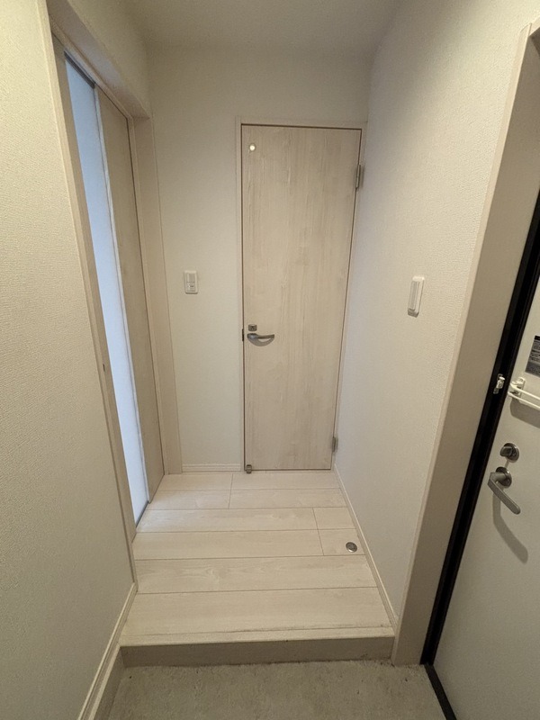 スッキリとした玄関スペース