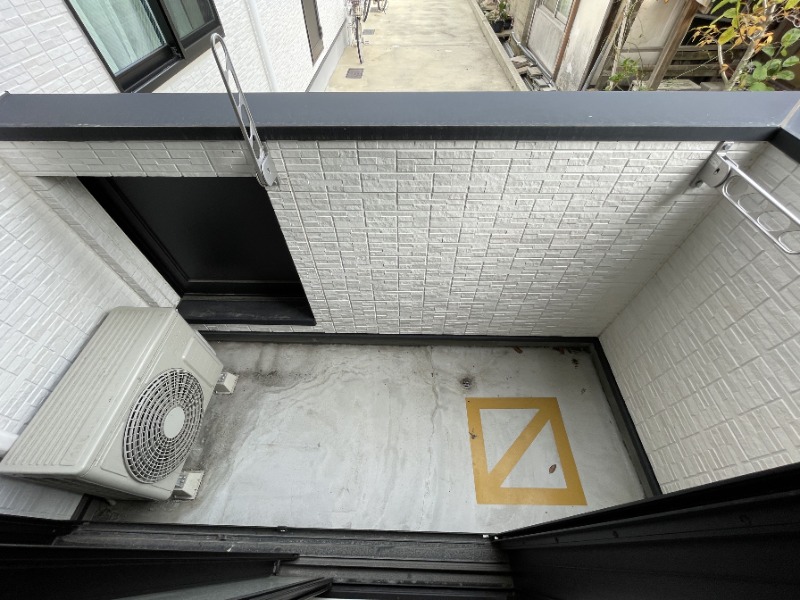 天気の良い日の洗濯物はこちらで