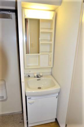 朝の支度はこちらで