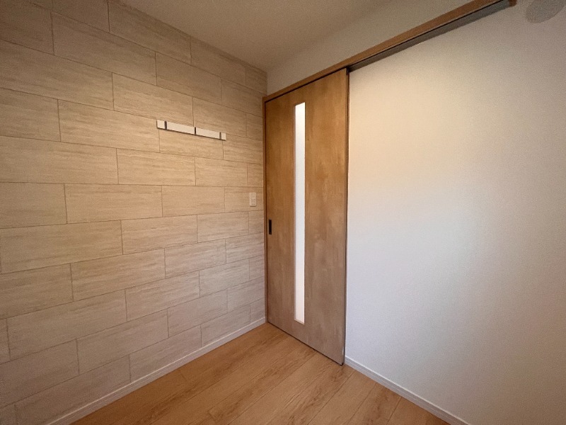 アクセントクロスもセンスが光ります