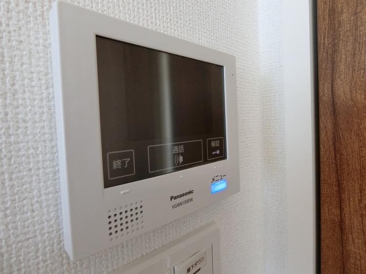 モニターホン付きで急な来客でも安心です