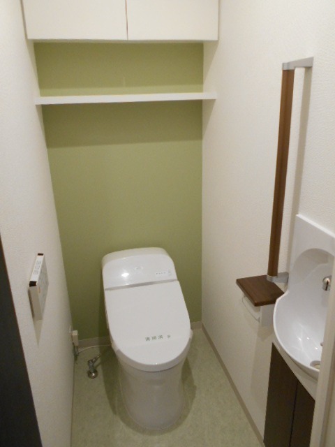 嬉しい温水洗浄便座機能付き