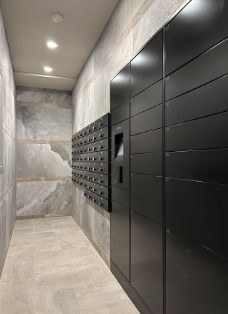 宅配ボックス付きは嬉しいですね