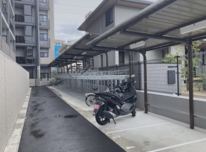 停めやすい駐輪場