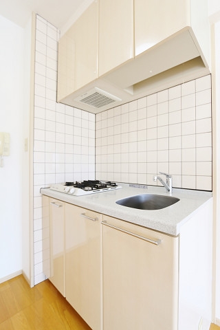 2口コンロ付きでお料理が捗りますね