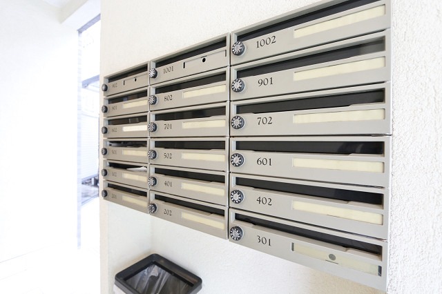 便利な集合ポスト付き