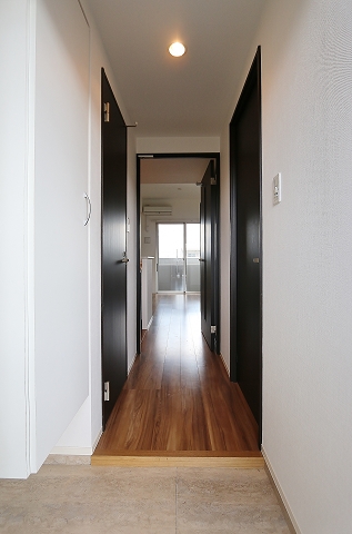 開放感のある玄関ですね