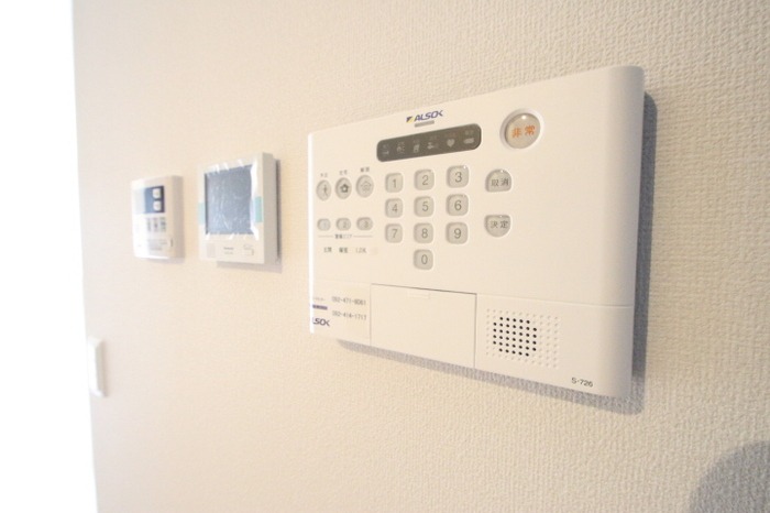 セキュリティもバッチリ。