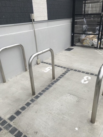 原付きも駐輪可能です