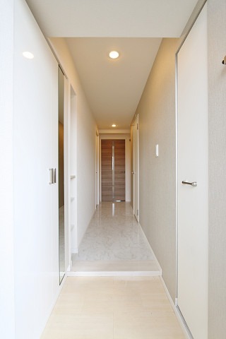 開放感のある玄関ですね