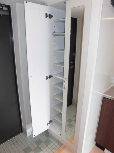 下駄箱も大きいですね