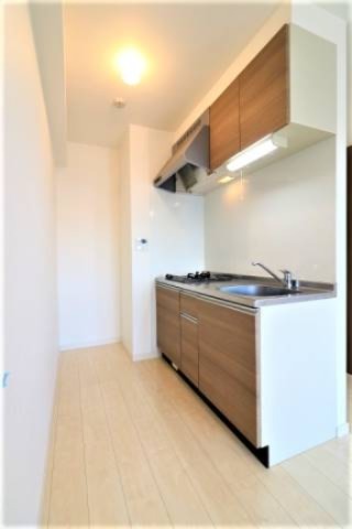 2口コンロのシステムキッチン