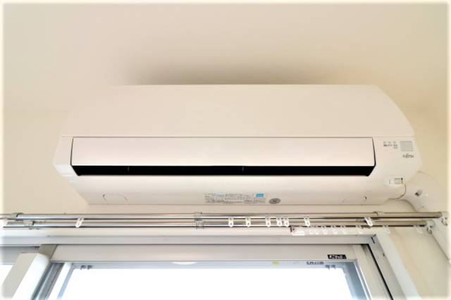 冷暖房で1年中快適です