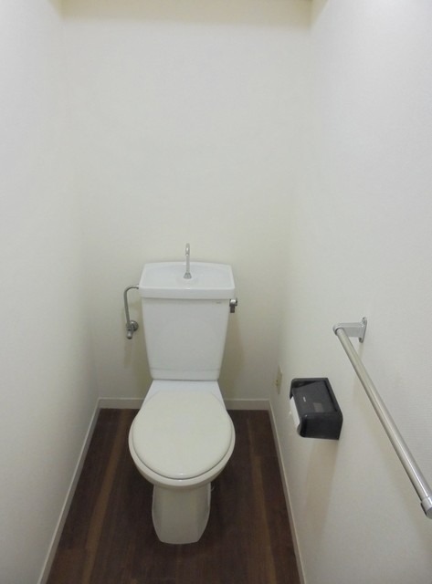 清潔感のあるトイレです。