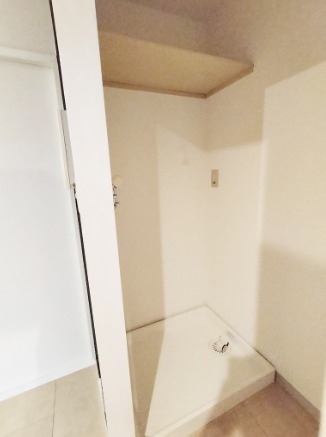 洗濯機も置けます。