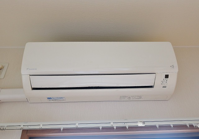 エアコンで年中快適です