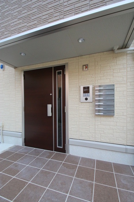 オートロック付きで安心です