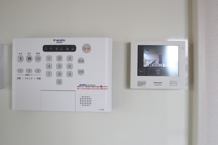 来客時はこちらで確認できます