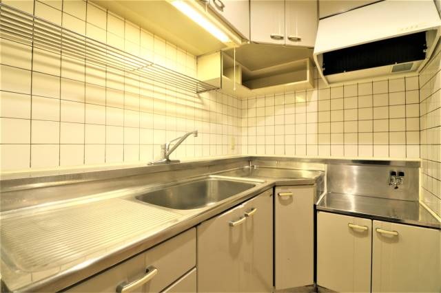 シンクが広くお料理がはかどります。