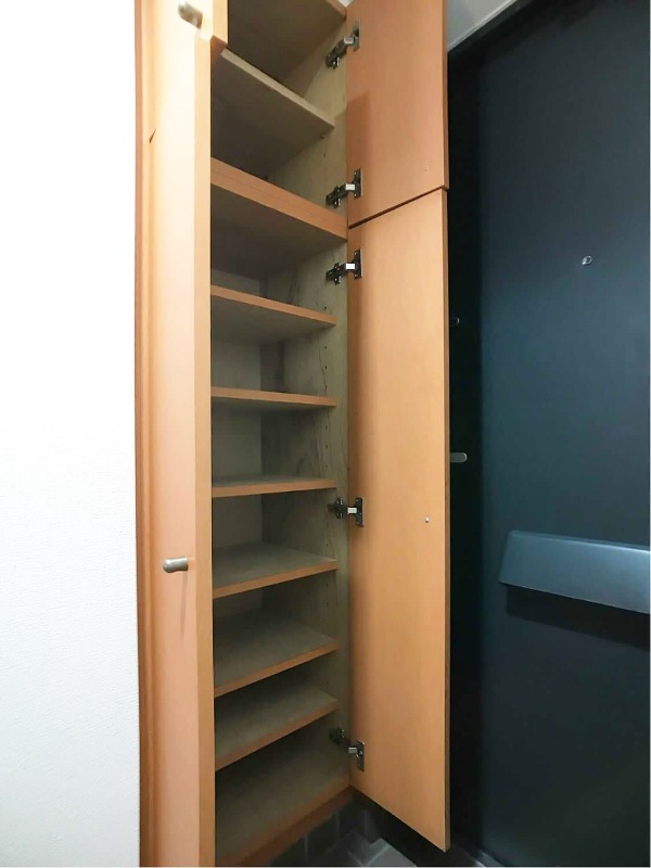 嬉しい天井高シューズクローゼット