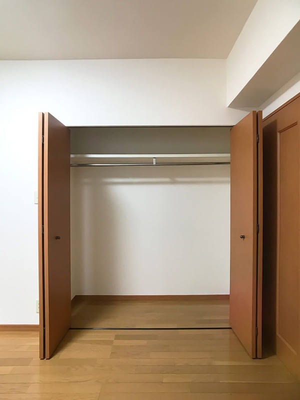 各お部屋にクローゼット付き