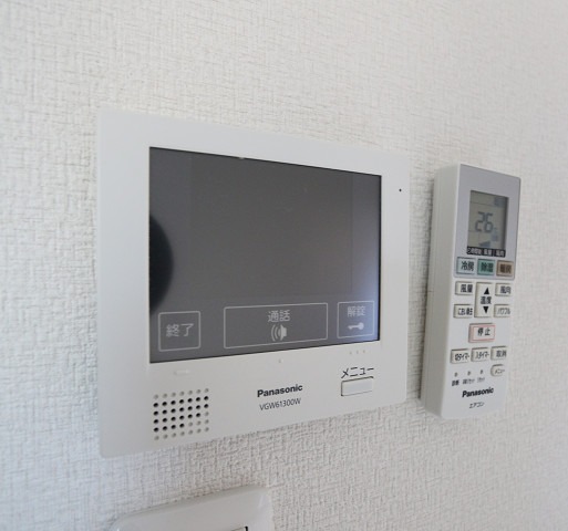 モニタ付で来客時も安心