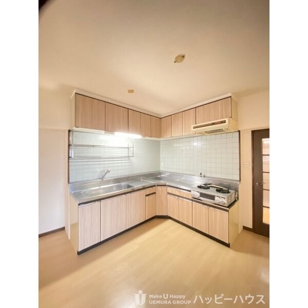 L字広々で料理が捗ります