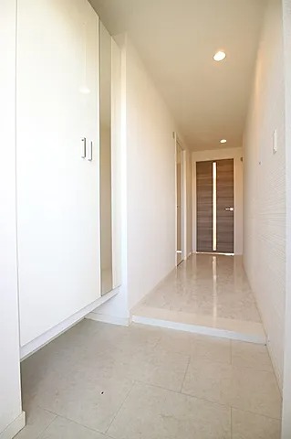 開放感のある玄関ですね