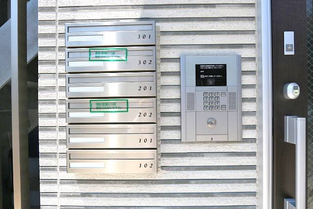 オートロック付きで女性の一人暮らしも安心です