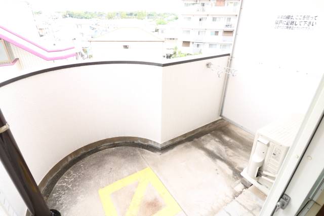 洗濯物たくさん干せます。