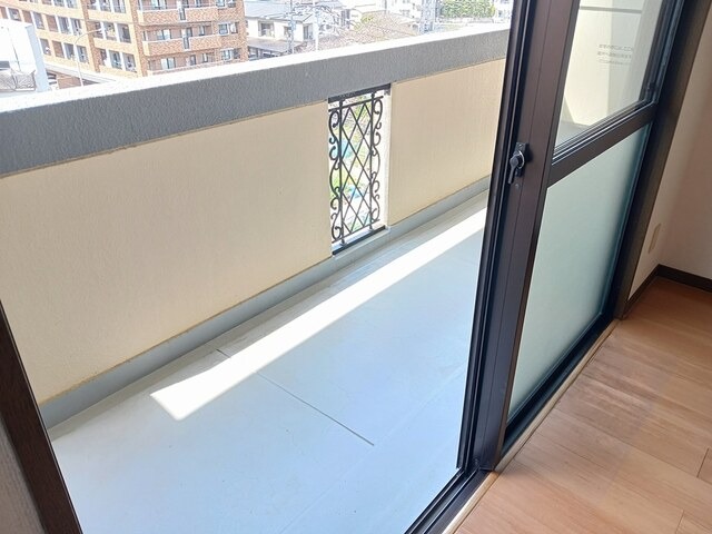 バルコニーからの眺めが良いです